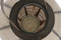 Kaarshouder Home ESPRIT Natuurlijk Jute Bamboe 37 x 37 x 70 cm - thumbnail