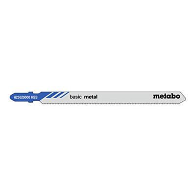 Metabo Accessoires Decoupeerzaagbladen (5 st.) 106 mm/1,2mm HSS - 623629000 Metabo Accessoires Decoupeerzaagbladen (5 st.) 106 mm/1,2mm HSS - 623629000
