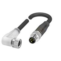 BALLUFF BCC02U5 Distributieleiding M8 x 1 Aantal polen (sensoren): 4 3.00 m 1 stuk(s) - thumbnail