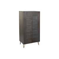 Kast DKD Home Decor Bruin Metaal Mangohout 70 x 45 x 142 cm - thumbnail