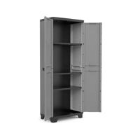 Kis hoge opbergkast, kunststof - thumbnail