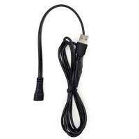 Ranqer RGB power cable to USB with plug second model V2 - 15mm black - thumbnail