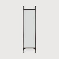 Ethnicraft Staande Spiegel 'PI' Mahoniehout, 190 x 55cm, kleur Donkerbruin - thumbnail