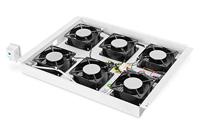 Digitus DN-19 FAN-6-SRV 19 inch 6 x Ventilator voor patchkast 1 HE Grijs - thumbnail
