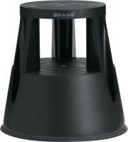 Rolkruk Comfort, uit kunststof, zwart - thumbnail