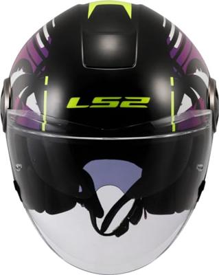 LS2 jethelm "of620 classy palm helmet of620 classy palm m black
