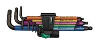Wera 950 SPKL/9 SM N Inbus Haakse schroevendraaierset 1.5 mm, 2 mm, 2.5 mm, 3 mm, 4 mm, 5 mm, 6 mm, 8 mm, 10 mm 9-delig - thumbnail