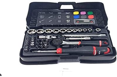 Facom Dopdoos 1/4" | 6P MM R.161B | 37 Stuks - R.161-6P6 Facom Dopdoos 1/4" | 6P MM R.161B | 37 Stuks - R.161-6P6