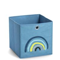 Opbergdoos Regenboog - Blauw - 28 cm - thumbnail