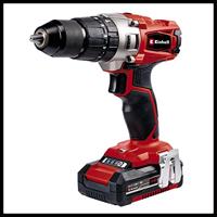 Einhell Power Tool Kit 18 V/2x 2.0 Ah (Accu Klopboor-/Schroefmachine + Accu Slagschroefmachine) - 2 accu&apos;s - thumbnail