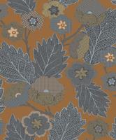 Decoprint Antibes Behang abstracte bloemen en bladeren - AN28272 - thumbnail
