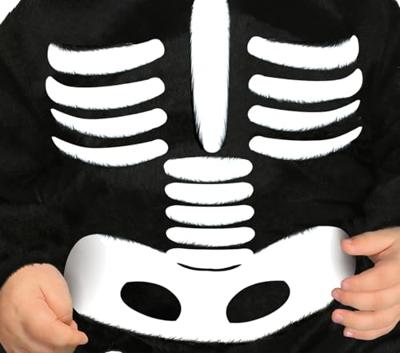 Fiestas Guirca onesie skeletbaby junior zwart mt 12 24 maanden Fiestas Guirca onesie skeletbaby junior zwart mt 12 24 maanden