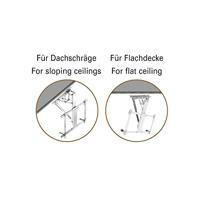 My Wall HL44MWL TV-plafondbeugel Met afstandsbediening, Kantelbaar 81,3 cm (32) - 177,8 cm (70) Plafondhouder, Besturing via app, Met elektromotor, - thumbnail