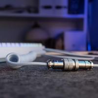 Akyga USB-kabel USB 2.0 USB-C stekker, USB-A stekker 3.00 m Wit AK-USB-48 - thumbnail