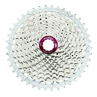 Sunrace csmx3 10 speed cassette 11-42t. zilver metallic - thumbnail