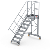 Altrex Bordestrap - 45° hellingshoek - 8 treden - 224508 - thumbnail