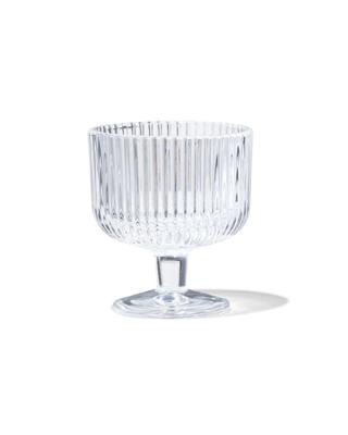 HEMA Aperitief glas Bergen streep reliëf 70ml