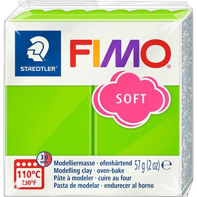 Boetseerklei fimo soft 57 g appelgroen