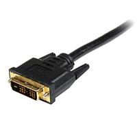 StarTech.com HDMI® naar DVI-D kabel 2m (mannelijk/mannelijk) - HDMI/DVI adapterkabel met vergulde contacten - HDMI/DVI videokabel zwart - thumbnail