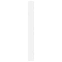 VidaXL Sieradenkast met spiegel wandgemonteerd 30x8,5x90 cm wit - thumbnail