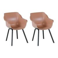 Sophie Element dining armstoel Italian Terra Hartman - thumbnail