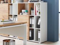 Kast LISBONNE 1 deur wit/navarra eik - thumbnail