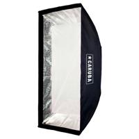 Caruba Quick Assembly Matte Zilver Strip Softbox 60x90cm Bowens - thumbnail