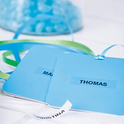 DYMO S0721530 Labeltape Kunststof Tapekleur: Transparant Tekstkleur: Zwart 12 mm 4 m - thumbnail