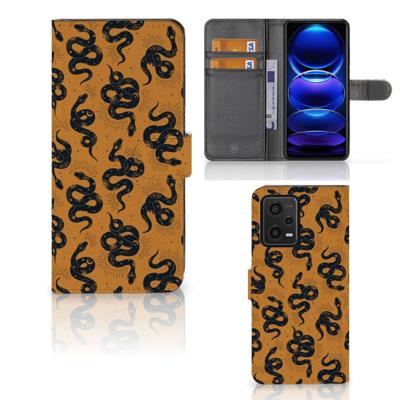 Telefoonhoesje | Met pasjeshouder | voor Xiaomi Redmi Note 12 5G | Poco X5 Snakes Telefoonhoesje | Met pasjeshouder | voor Xiaomi Redmi Note 12 5G | Poco X5 Snakes