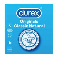 Durex Classic Natural Condooms 3 stuks - thumbnail