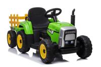 Viking Choice  Elektrische tractor ride-on – Groen – Met aanhanger - thumbnail