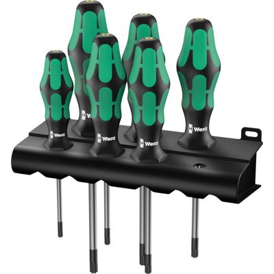Wera 367/6 TORX® Schroevendraaierset Werkplaats 6-delig Binnen-Torx