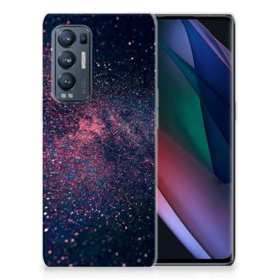OPPO Find X3 Neo TPU Hoesje Stars OPPO Find X3 Neo TPU Hoesje Stars