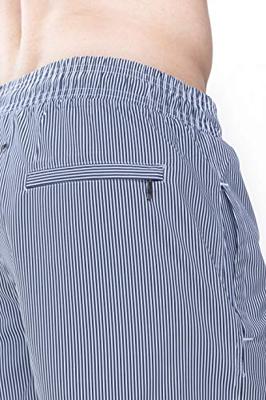 Mey Zwemshort Darly fine stripe blauw Mey Zwemshort Darly fine stripe blauw