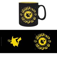 Pokemon Mug - Black Icon Pikachu - thumbnail