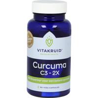 Vitakruid Curcuma C3-2X (95% curcuminoïden) met Bioperine® 60 - thumbnail