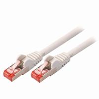 CAT6 S/FTP-Netwerkkabel | RJ45 (8P8C) Male - RJ45 (8P8C) Male | 10 m | Grijs - thumbnail