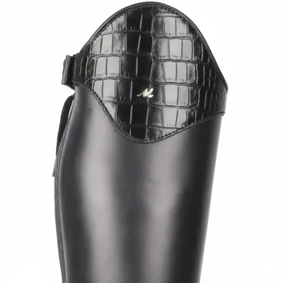 Mondoni Arundel top croco donkerbruin maat:40