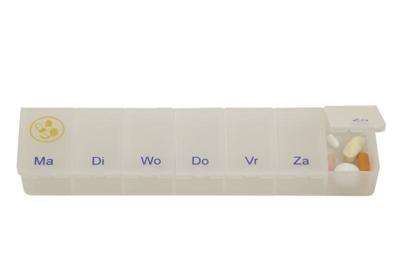 Able 2 Pillendoos 1 week transparant NL 1 Stuks Able 2 Pillendoos 1 week transparant NL 1 Stuks