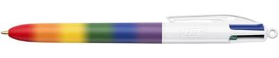 BIC Colours Rainbow Punch 4-kleurenbalpen, medium