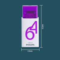 Philips USB 3.2 64GB Click Series Gen 1 USB-C - thumbnail