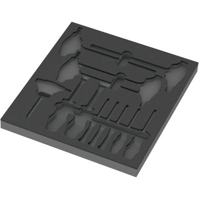 Wera 9813 Schuimrubberen inzetstuk voor Hex schroevendraaiers Set 1, zonder gereedschap, 344 x 30 x 392 mm - 05137313001 Wera 9813 Schuimrubberen inzetstuk voor Hex schroevendraaiers Set 1, zonder gereedschap, 344 x 30 x 392 mm - 05137313001