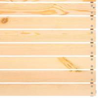 Tuinbank 2-zits met kussens massief grenenhout - thumbnail