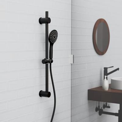 Glijstangset Schutte Raven 3 Standen Handdouche Incl Douchestang Mat Zwart