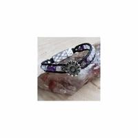 Edelsteen Armband Gouden Driehoek Wikkelarmband - thumbnail