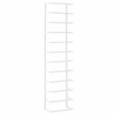 Handdoekenrek 24x12x96 cm staal wit Handdoekenrek 24x12x96 cm staal wit