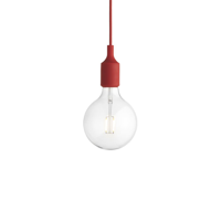 Muuto E27 Hanglamp LED - Deep red - thumbnail