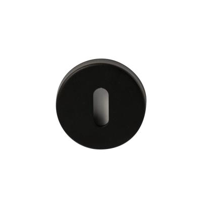 Hardbrass Sleutelrozet Shuffle rond - zwart