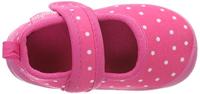 Playshoes pantoffels Stippen Fuchsia Wit-30-31 - thumbnail