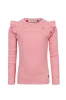LOOXS Little Zomer shirt meisjes l/s gestreept - Roze - thumbnail